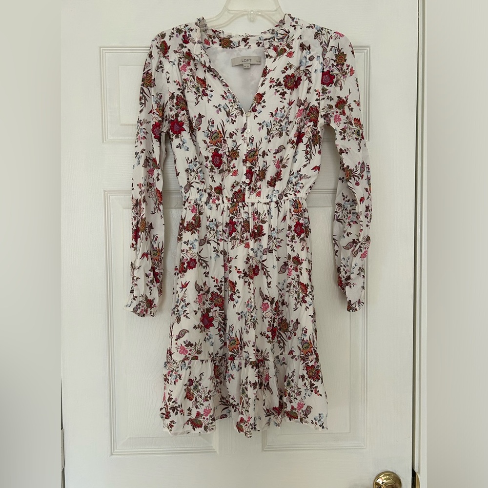 floral LOFT dress